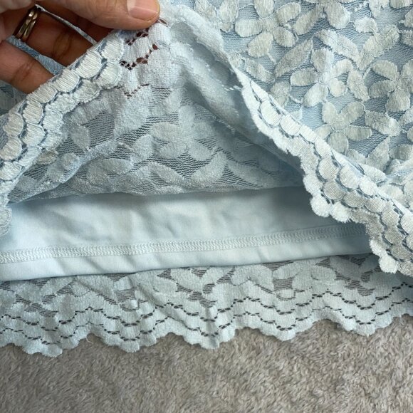 Bundle Teddi Rose Women's S Lace Overlay Teal & Blue Tops - Picture 11 of 12